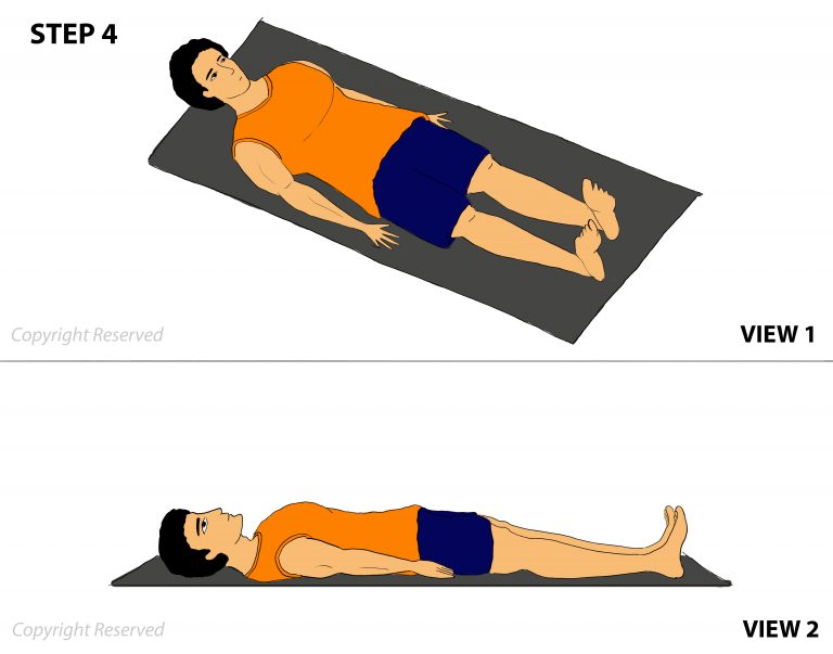 pavanamuktasana step 04 | 101yogasan