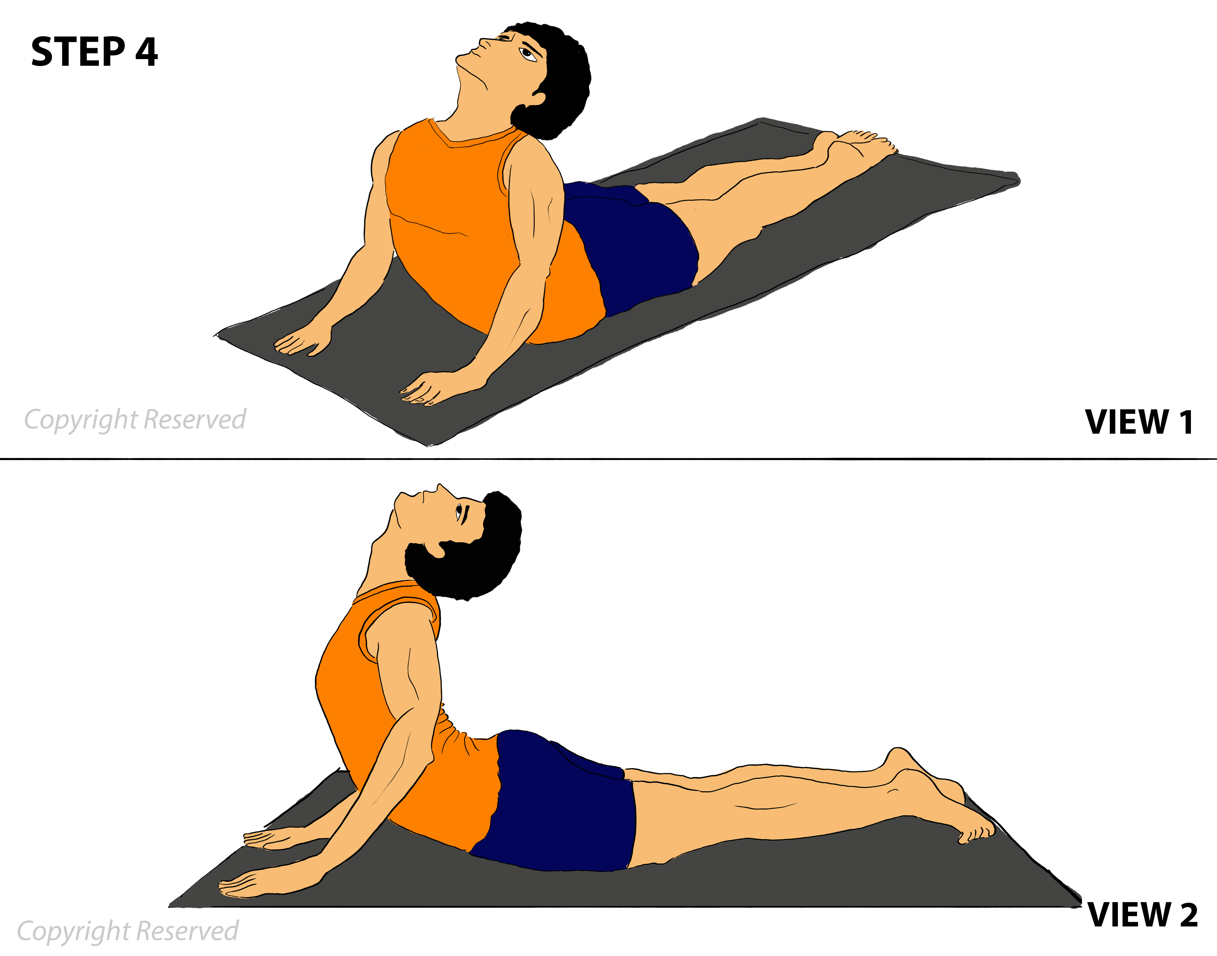 Learn to Do Cobra Pose (Bhujangasana) in Yoga- Vedic Health Yoga