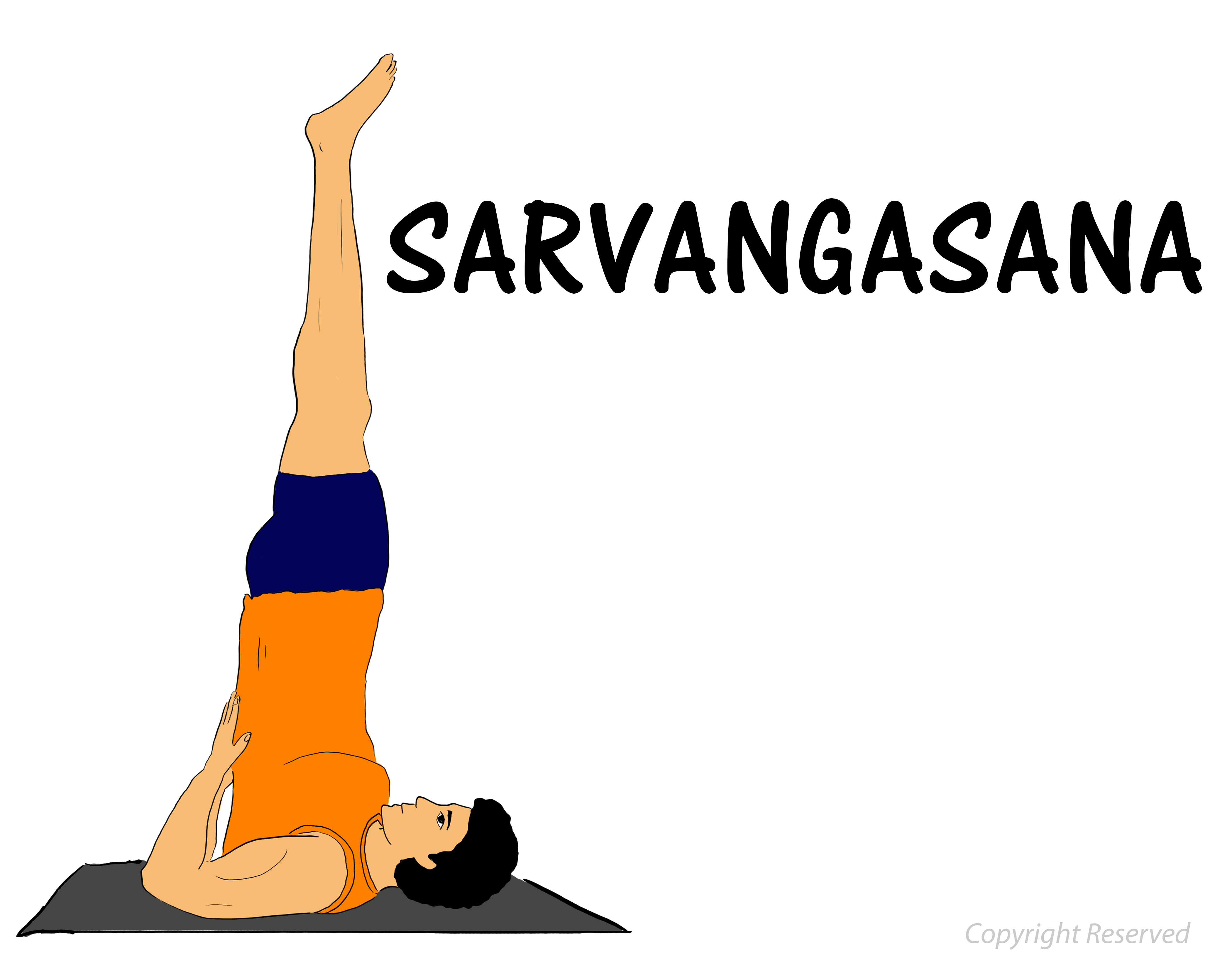 Half Shoulder Stand Pose Ardha Sarvangasana Instructions  Photos  Yoga  Basics