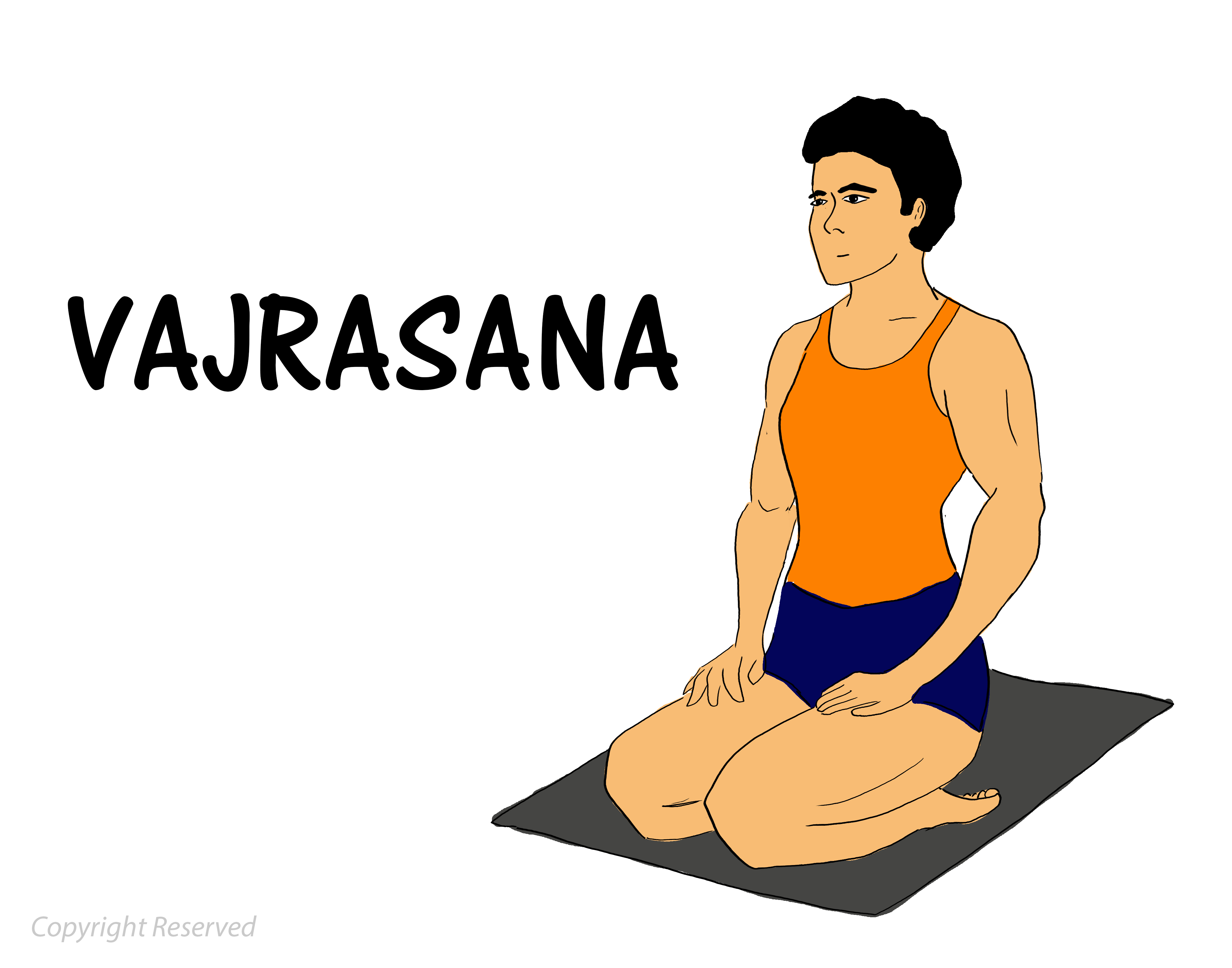 Vajrasana, Steps, Benefits, Precautions, Contraindications