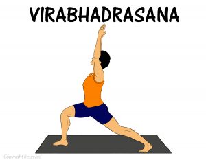 Virabhadrasana 1