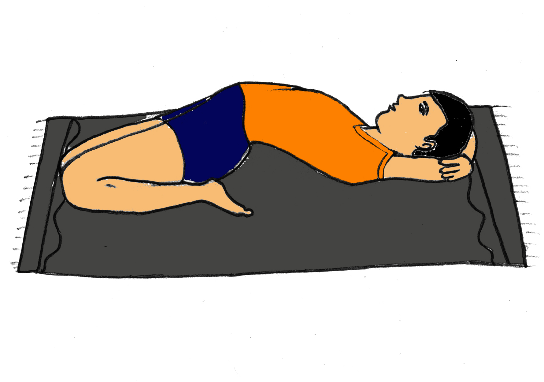 Featured image of post Vajrasana Pose Cartoon It s one of the only pose that can be done on a full stomach and in fact should be done soon after a heavy meal