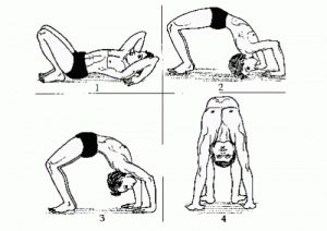 steps images of chakrasana